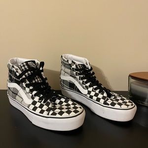 Sk8 Hi Platform 2.0 Checkered Vans